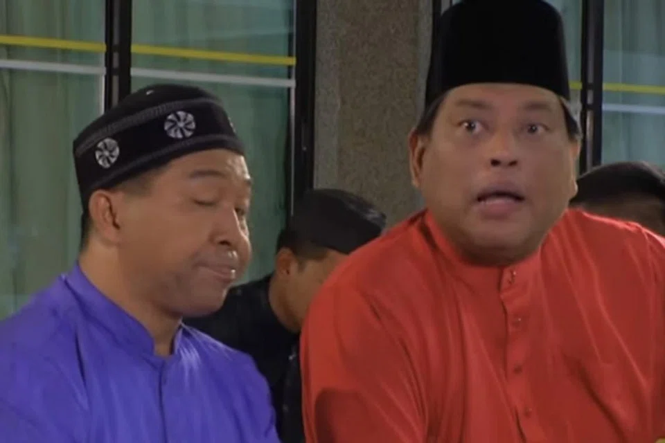 Keater HM mengenai Zainal Ihim (kiri).