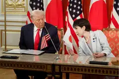 Trump, Jepun, Taiwan