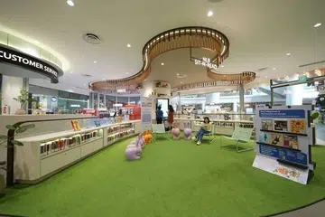 NLB, nod sit-n-read, membaca, tempat awam 
