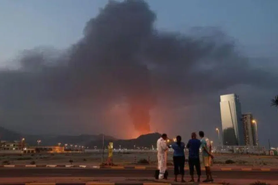 serangan iran, uae