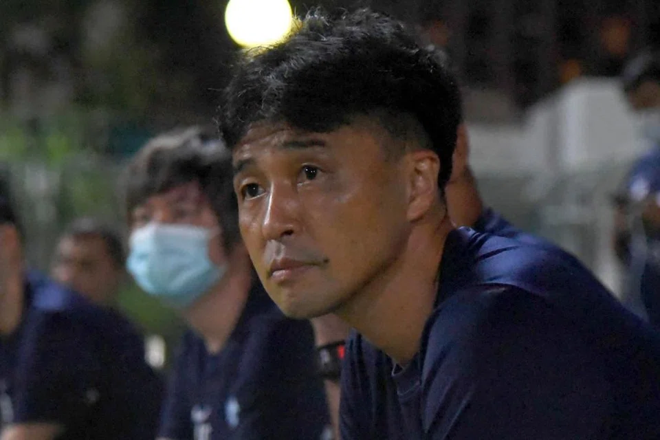  Jurulatih Singapura Tatsuma Yoshida. - Foto FAS