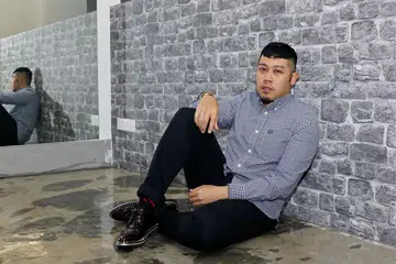 IMEJ BARU: Kai Nizam kini menampilkan imej yang berbeza dan lebih berkeyakinan terutama sekali apabila beliau telah berjaya menurunkan 10 kilogram berat badannya. - Foto BH oleh JEREMY KWAN