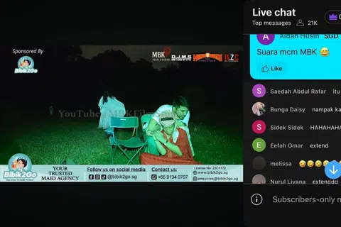 Penstriman langsung MBK Film Studio pada 13 September menerima kira-kira 21,000 penonton. Menurut, pengasas bersama agensi pembantu rumah Bibik2Go, Encik Aliff Zainal, yang menaja episod itu, ia merupakan peluang baik untuk mendedahkan syarikatnya kepada ramai orang sekali gus.