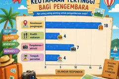 Pelancong muda boleh berjimat, tetapi tak sanggup kompromi dari aspek penginapan yang selesa. 