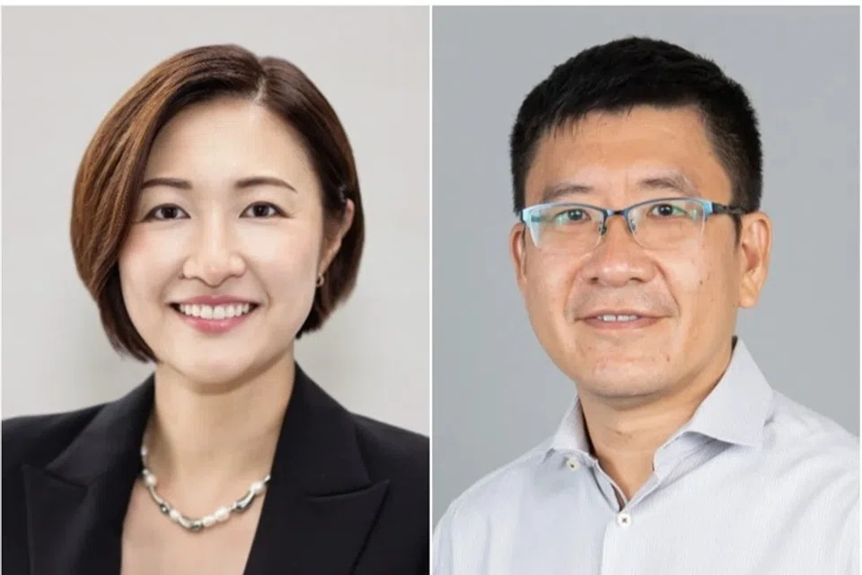 Geraldine Low Jun Ya (kiri) menggantikan Dr Benjamin Koh, yang telah berkhidmat sebagai ketua pegawai eksekutif sementara NEA sejak 1 Jun.