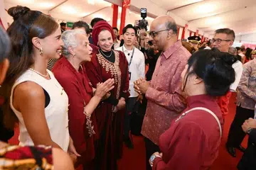 Sambutan Hari Kebangsaan, Istana Singapura, Presiden Tharman