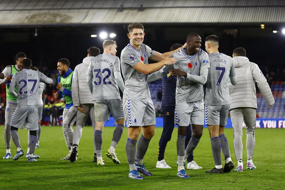 PERLU FOKUS: Pasukan Everton. 