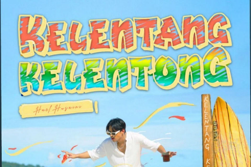 'KELENTANG KELENTUNG': Hael Husaini memberi kesegaran dengan lagu ceria yang sesuai dijadikan irama iringan senaman zumba atau 'line dancing'. - Foto ROCKETFUEL ENTERTAINMENT