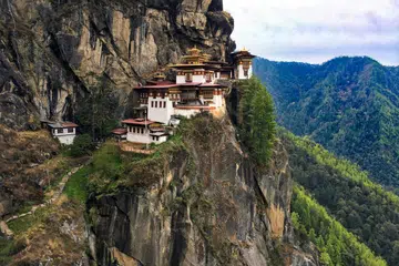 Biara Tiger’s Nest di Bhutan.