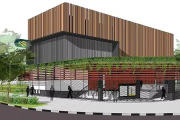 Perkhidmatan penumpang di stesen MRT Turf City di Laluan Rentas Pulau dijangka dimulakan pada 2032. 