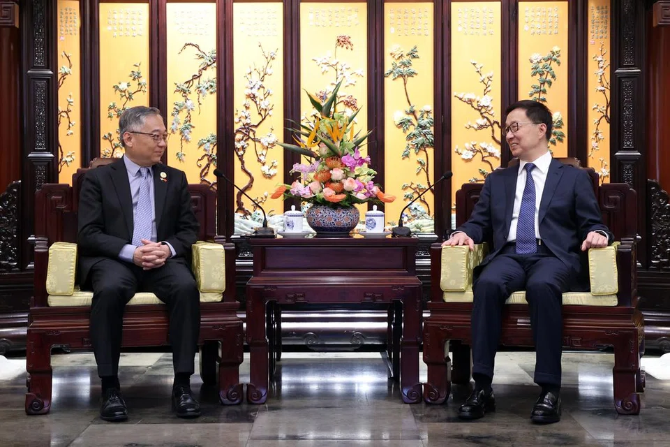 Gan Kim Yong, Han Zheng
