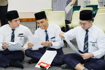 Ahmad Eimran Darwisy Mohammad Suhaimi, pelajar IB, madrasah aljunied al-islamiah, cemerlang 