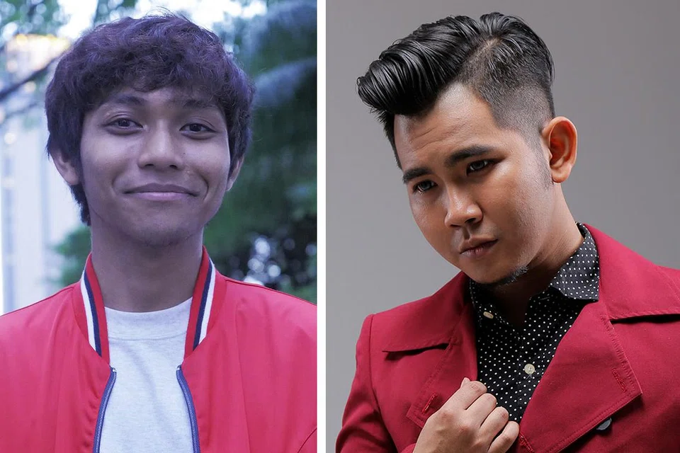 GABUNG SAMA: Rico Setiabudi (kiri) turut menyanyikan bersama lagu 'Rindu Ramadan' manakala penggubah Reyza Hamizan (kanan) bertindak sebagai penyusun lagu. - Foto-Foto ihsan RICO SETIABUDI & REYZA HAMIZAN