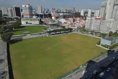 MODEL BARU: Tapak di kawasan Rochor yang akan menempatkan perumahan baru HDB yang kali pertama dibangunkan menggunakan model Perumahan Awam Lokasi Utama (PLH). Ia dibangunkan sebagai sebahagian program Bina Ikut Tempahan (BTO). - Foto BH oleh ALPHONSUS CHERN