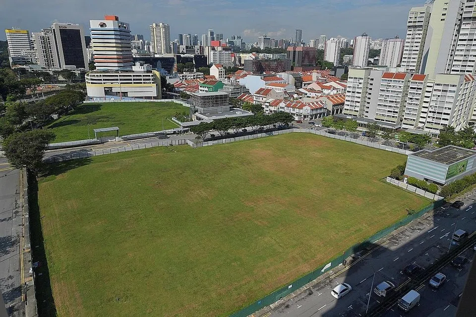 MODEL BARU: Tapak di kawasan Rochor yang akan menempatkan perumahan baru HDB yang kali pertama dibangunkan menggunakan model Perumahan Awam Lokasi Utama (PLH). Ia dibangunkan sebagai sebahagian program Bina Ikut Tempahan (BTO). - Foto BH oleh ALPHONSUS CHERN