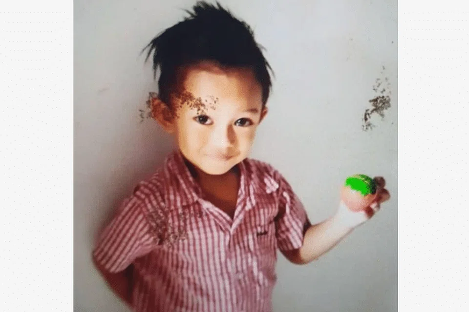 Mu'Tahal Assalami, tiga tahun, maut dirempuh kereta selepas terlepas pegangan tangan bapanya. - Foto NSTP