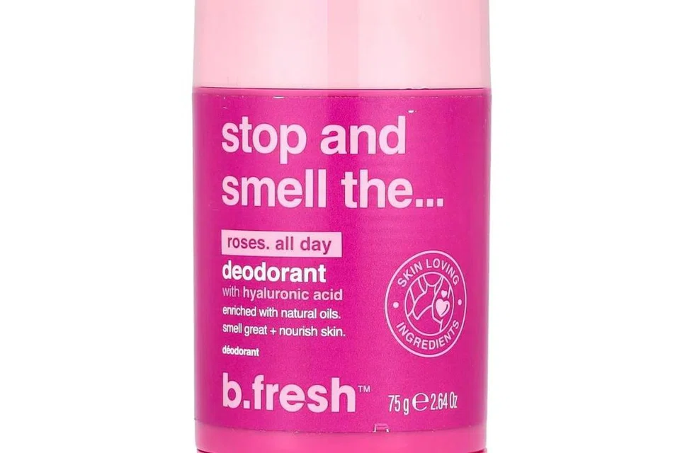 b.fresh, Deodorant with Hyaluronic Acid, Roses All Day, 2.64 oz (75 gram). Harga $26.09 dari iHerb