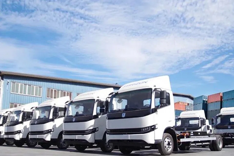 KEMBANG SAYAP: Pembuat kenderaan elektrik China, Farizon, telah melantik  Hong Seh Motors (HSM) yang berpangkalan di Singapura sebagai pengedarnya untuk Singapura, Malaysia dan Indonesia. Model pertama untuk Singapura adalah kenderaan barangan berat elektrik H9E (di dalam gambar).