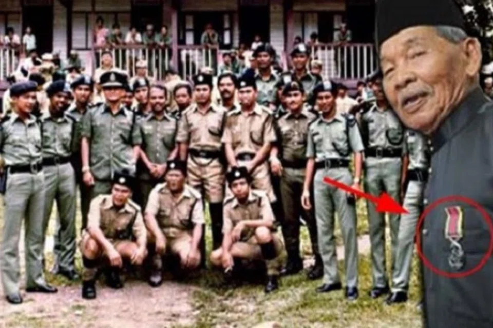 TENTERA BRITISH: Allahyarham Hamid pernah berbakti bersama tentera British selama tujuh tahun sebelum bergelar pelawak dan pelakon. - Foto INSTAGRAM BINTANG LAMA
