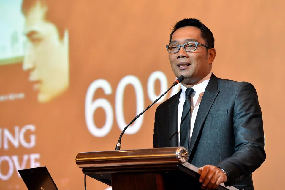 ENCIK RIDWAN KAMIL: Mahu digandingkan dengan Encik Prabowo Subianto, sebagai calon naib presiden. Tetapi parti Golkar yang dianggotainya mahukan beliau dicalonkan sebagai gabenor, sama ada di Jawa Barat atau Jakarta.