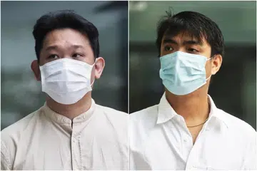 Pengarah syarikat Stars Engrg, Chua Xing Da (kiri), dijatuhi hukuman penjara lebih 18 bulan, manakala pengurus pengeluaran Stars Engrg, Lwin Moe Tun, dikenakan hukuman penjara selama enam minggu.