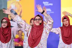 Kebayarobics, Pesta Warisan Singapura, Kelab Berjalan Pantas Simei, Kartini Abdul Rahman