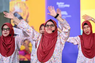 Kebayarobics, Pesta Warisan Singapura, Kelab Berjalan Pantas Simei, Kartini Abdul Rahman