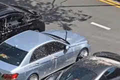 Tiga kereta mewah jadi sasaran vandalisme di tempat letak kereta di Teck Whye