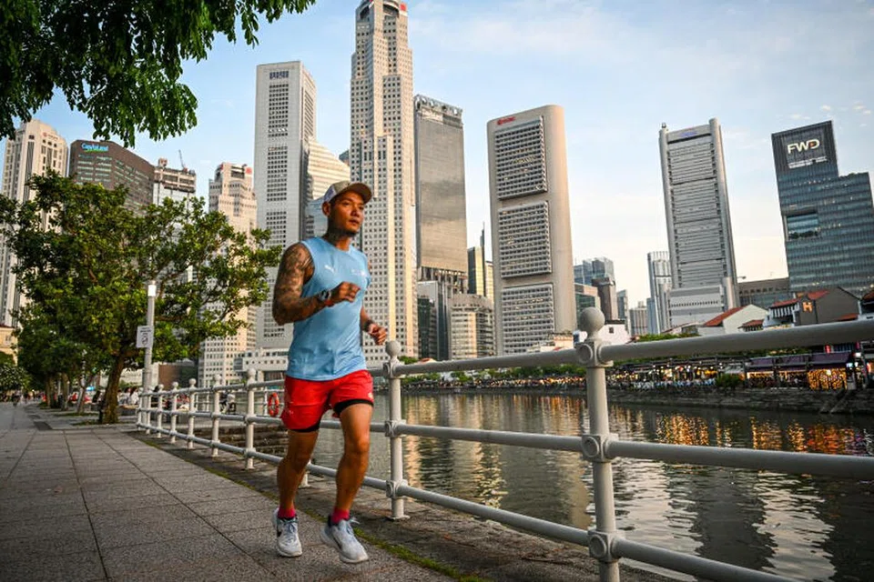 JADI INSPIRASI: Andyn Kadir bakal berlari 21 kilometer bagi kategori separuh maraton di Maraton Singapura Standard Chartered 2023 pada Disember. 