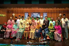 ERAT SILATURAHIM: Penduduk Kampung Kuchai, seperti yang diamanahkan bapa Encik Mohamed Nassir Ismail, kerap mengadakan Perjumpaan Hari Raya Anak-anak Kampung Kuchai. Foto ini diambil pada 2017.