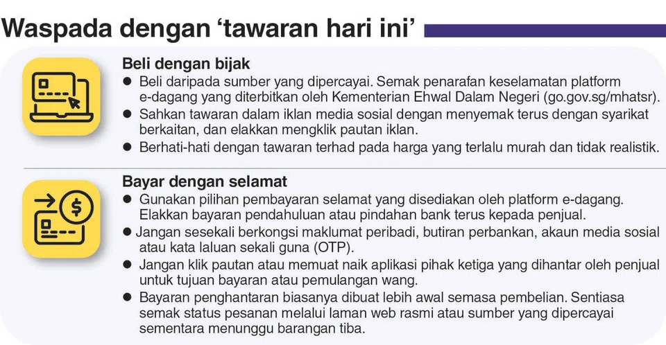 Lindungi diri anda dan kongsi panduan antipenipuan terkini bersama keluarga dan rakan-rakan.