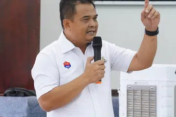 Pengerusi Jawatankuasa Pertanian, Industri Asas Tani dan Kemajuan Luar Bandar Johor, Datuk Zahari Sarip.