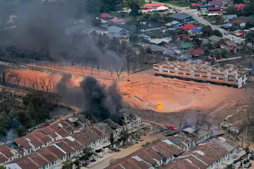 Putra Heights, Petronas, paip gas, bocor
