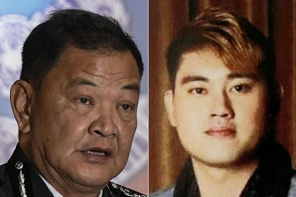 TINDAKAN TEGAS: Tan Sri Abdul Hamid Bador (kiri) berkata pihaknya tidak akan membiarkan pengusaha buruan Nicky Liow Soon Hee (kanan) melarikan diri. - Foto-foto NSTP dan fail