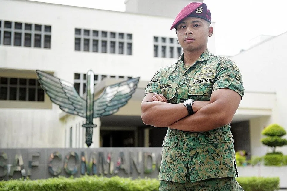 Leftenan (LTA) Muhammad Qamarul Anwar Mohd Noor - Foto BH oleh ALPHONSUS CHERN