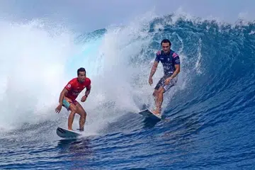 TAPAK SUKAN: Teahupo’s Tahiti telah lama menganjurkan beberapa pertandingan terbaik dalam jelajah kejohanan Liga Surf Dunia profesional.