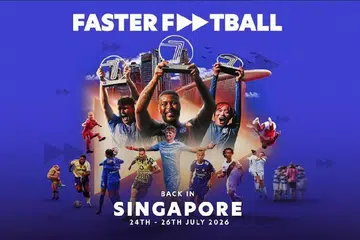 Lebih 350 pemain yang mewakili 36 kelab bola sepak antarabangsa bakal berentap dalam festival Faster Football Singapore yang akan berlangsung di Our Tampines Hub (OTH) dari 24 hingga 26 Julai.
