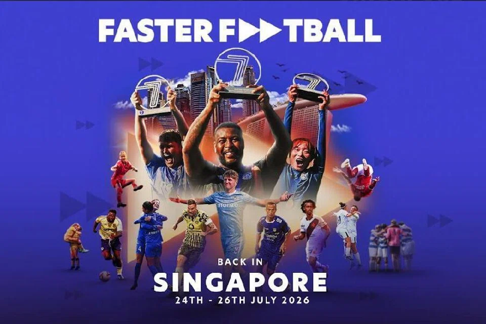 Lebih 350 pemain yang mewakili 36 kelab bola sepak antarabangsa bakal berentap dalam festival Faster Football Singapore yang akan berlangsung di Our Tampines Hub (OTH) dari 24 hingga 26 Julai.