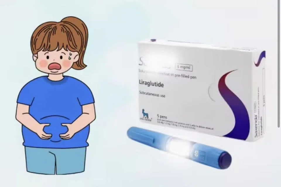 DILARANG: Contoh gambar diguna penjual dalam platform e-dagang dalam iklan jualan sejenis ubat suntikan bagi mengurangkan berat badan.