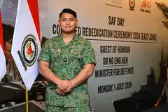 Sarjan Pertama (NS) Muhammad Zakir Mohammad Anuar, akan menjalani Latihan Wallaby selama tiga minggu di Queensland, Australia, pada September. 