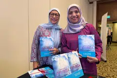 ‘Menatang Syurga Di Kaki Mu’, sharifah mariam aljunied, nur yakin m. ali. warga emas, penjagaan 