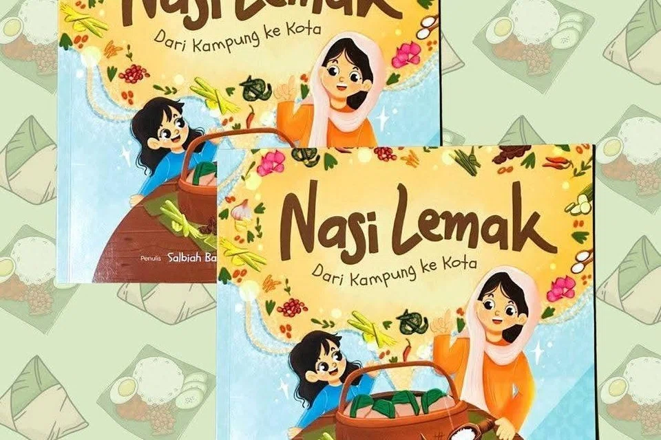 Buku kanak-kanak, ‘Nasi Lemak: Dari Kampung ke Kota’, menceritakan bagaimana makanan tersebut disediakan sejak di kampung. Jalan cerita tersebut diilhamkan daripada kisah sebenar penulis, Salbiah Bahri, semasa beliau membesar di kampung. 
