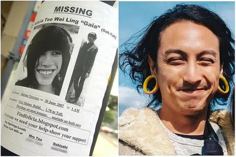 HADAPI TUDUHAN BARU: Ahmad Danial (kanan) menghadapi enam lagi tuduhan termasuk meletakkan mayat mendiang Teo sekitar Punggol Track 24 pada atau sekitar 30 Jun 2007. - Foto fail