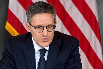ENCIK DEREK CHOLLET: Kaunselor Jabatan Negara Amerika. - Foto AFP