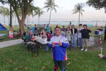Berkhemah menjadi aktiviti pilihan keluarga Encik Mohamad Hafiz Sulaiman, antara lain, kerana ia menjimatkan kos dan lebih mudah ditempah.