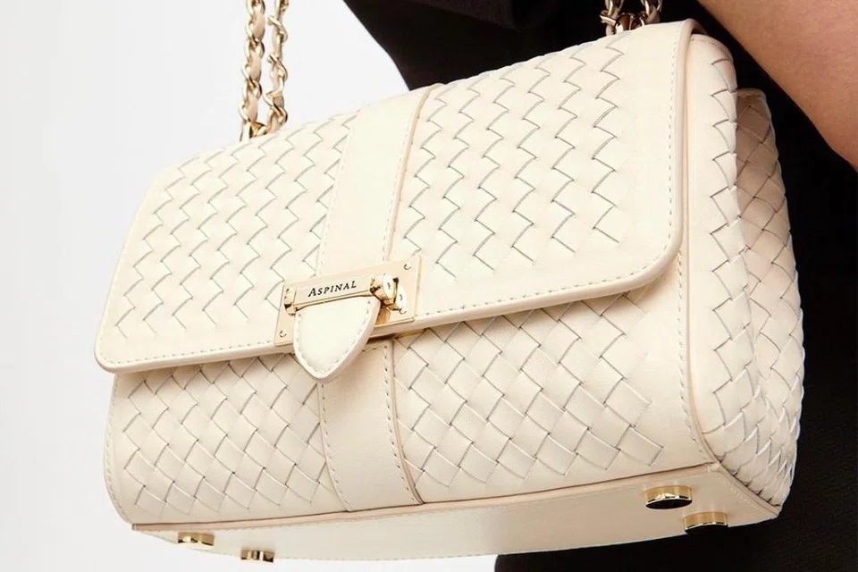 Beg sandang, Lottie Shoulder Bag dari Aspinal of London, berharga $1,095.