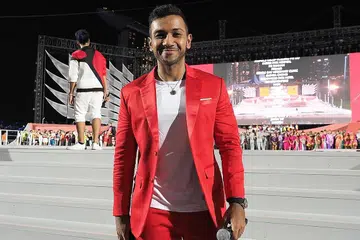 HARUNGI CABARAN: Penyanyi lagu tema Hari Kebangsaan tahun ini, 'Stronger Together' (Lebih Kukuh Bersama), Taufik Batisah (kiri), berkata pengalaman Singapore Idol mempersiapkannya untuk berhadapan cabaran demi meraih kejayaan. - Foto NDP 2022 EXCO