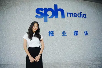Cik Tiara Aqilah Fazel, 23 tahun, antara 14 penerima biasiswa aSPHire yang diberikan kepada anak kakitangan syarikat, SPH Media. 
