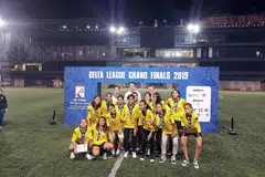 ANTARA PROGRAM SUKAN, SERTAI LIGA DELTA: Peserta 'Youth Rejuvenated' menyertai pertandingan bola sepak Liga Delta pada akhir 2019. Dianjurkan Pasukan Polis Singapura dan Majlis Pencegahan Jenayah Kebangsaan. - Foto BUSSORAH YOUTHS SPORTS CLUB