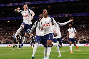 bola sepak, Liga Perdana England, Tottenham Hotspur, Mathys Tel, Randal Kolo Muani, Conor Gallagher, Leeds United